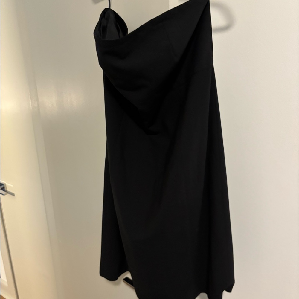 Vintage Gap Black Women's Strapless Midi Dress